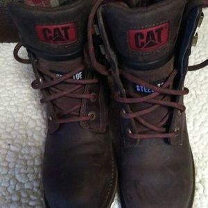 Womens steel toe boots..